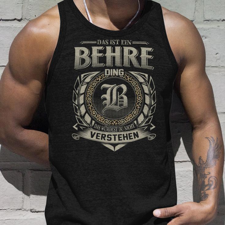 Das Ist Ein Behre Ding Behre Name Tank Top Geschenke für Ihn