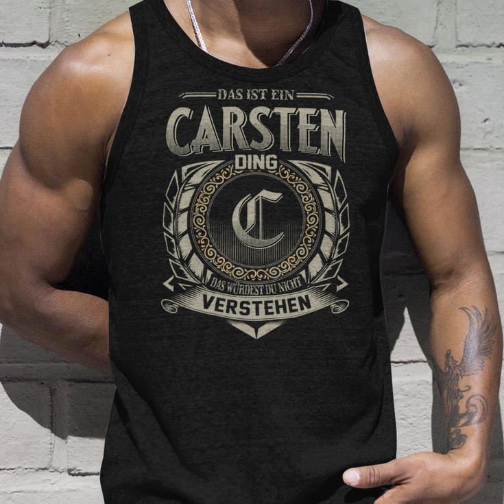 Das Ist Ein Carsten Ding Carsten Name Tank Top Geschenke für Ihn