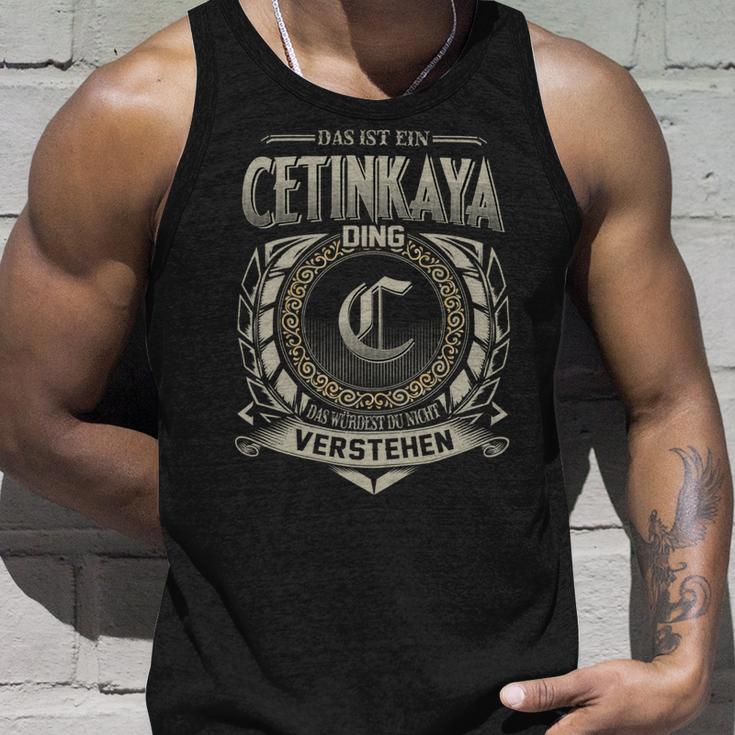 Das Ist Ein Cetinkaya Ding Cetinkaya Name Tank Top Geschenke für Ihn