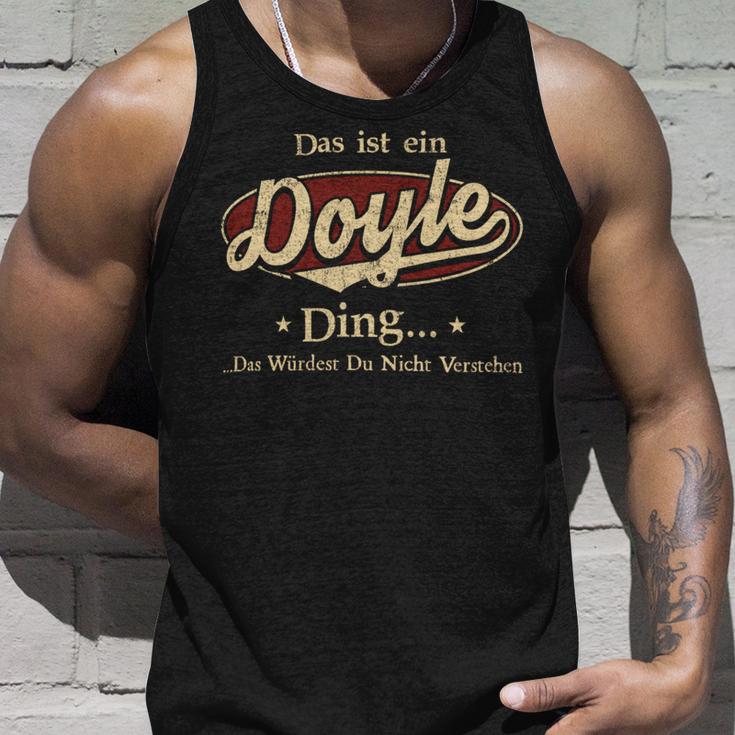 Das Ist Ein Doyle Ding Das Würdest Du Nicht Verstehen Doyle Name Tank Top Geschenke für Ihn