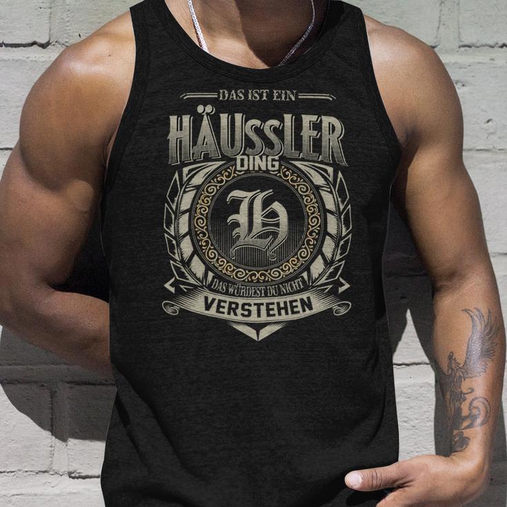 Das Ist Ein Haeussler Ding Haeussler Name Tank Top Geschenke für Ihn