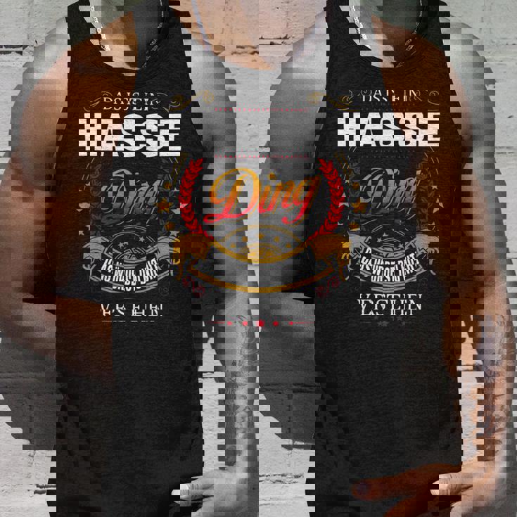 Das Ist Ein Hasse Ding Das Würdest Du Nicht Verstehen Hasse Name Tank Top Geschenke für Ihn