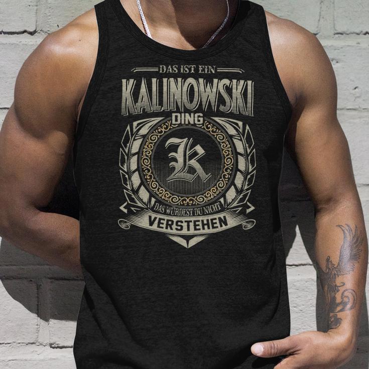 Das Ist Ein Kalinowski Ding Kalinowski Name Tank Top Geschenke für Ihn