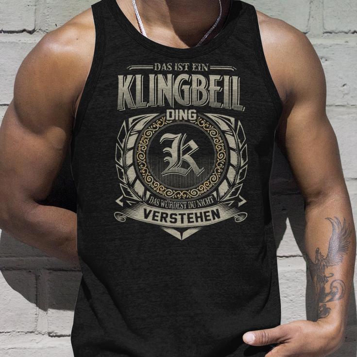 Das Ist Ein Klingbeil Ding Klingbeil Name Tank Top Geschenke für Ihn