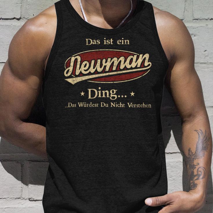 Das Ist Ein Newman Ding Das Würdest Du Nicht Verstehen Newman Name Tank Top Geschenke für Ihn