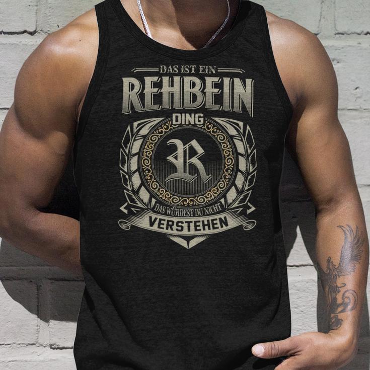 Das Ist Ein Rehbein Ding Rehbein Name Tank Top Geschenke für Ihn