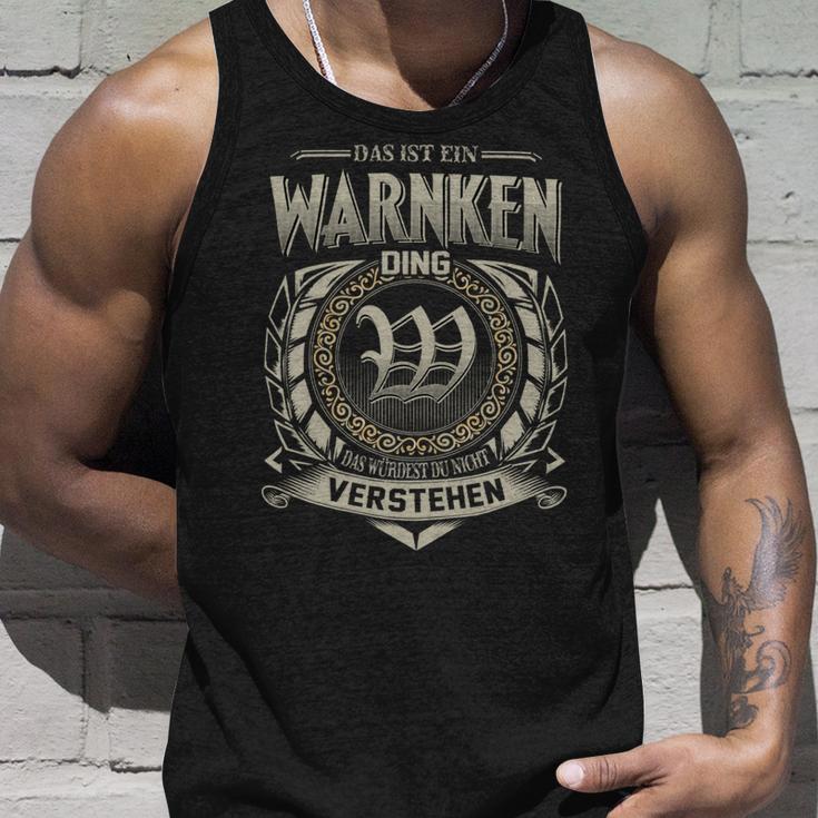 Das Ist Ein Warnken Ding Warnken Name Tank Top Geschenke für Ihn