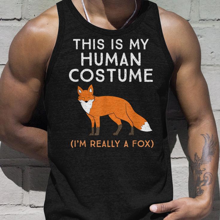 Das Ist Mein Menschen I'm Really A Fox Tank Top Geschenke für Ihn