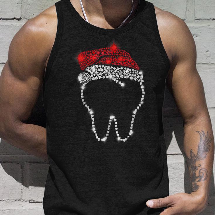 Dental Christmas Hat Dental Hygiene Dentist Christmas Tank Top Geschenke für Ihn