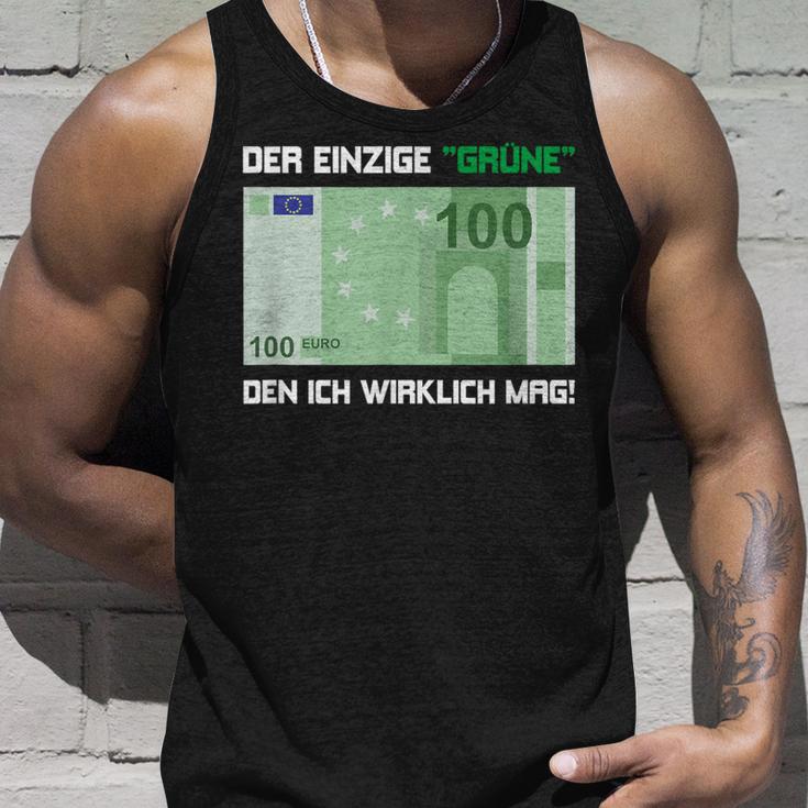 Der Einzige Grüne Den Ich Wirklich Mag 100 Euro Bill Green S Tank Top Geschenke für Ihn