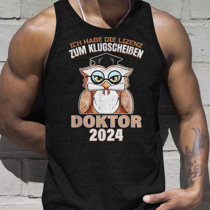 Doctor 2024 Graduation PhD Graduation Party Doctorate Tank Top Geschenke für Ihn