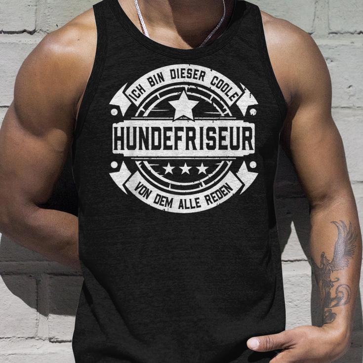 Dog Hairdresser With Professional Saying Dog Hairdresser S Tank Top Geschenke für Ihn