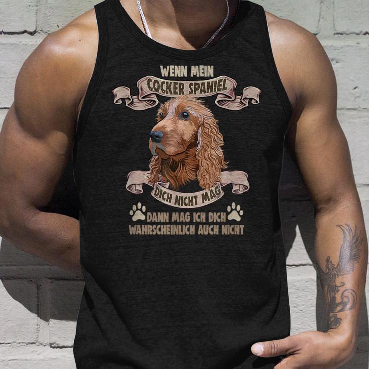 Dog Saying For Dog Lovers Cocker Spaniel Tank Top Geschenke für Ihn