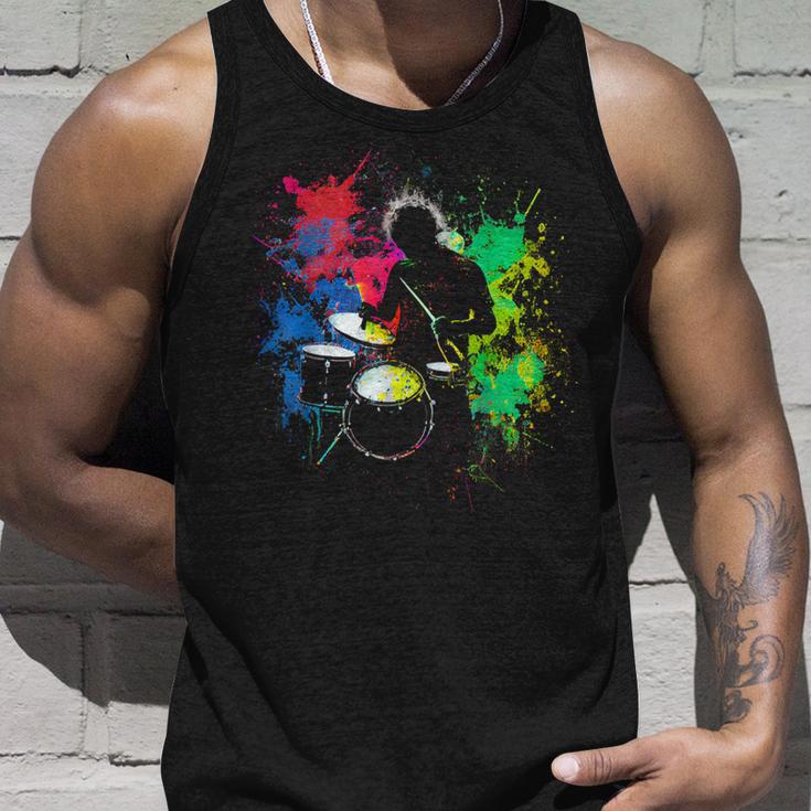 Drummer Musician Drummer For Drummers Tank Top Geschenke für Ihn