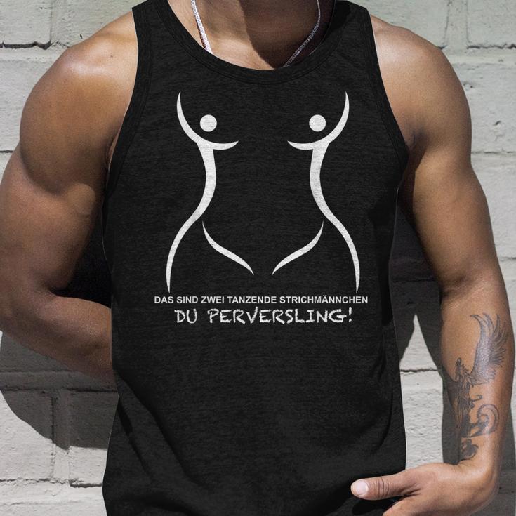 Du Perversling Du Perversling Ambideousersaut Und Lustig Du Tank Top Geschenke für Ihn