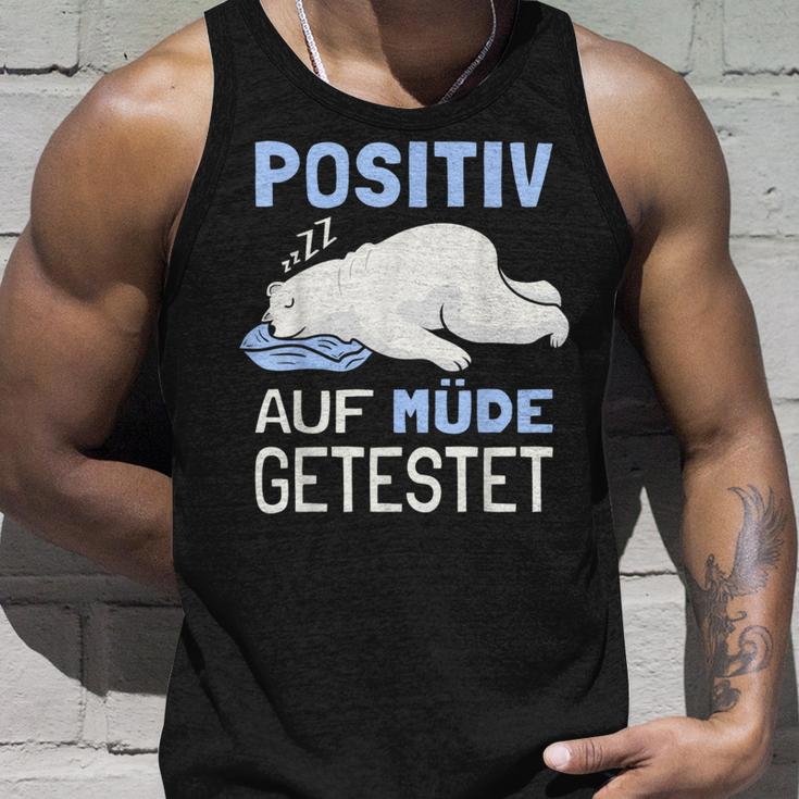 Eisbär Auf Positiv Müde Tested Sleep S Tank Top Geschenke für Ihn