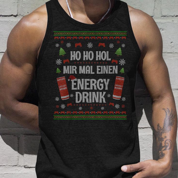 Energy Drink Ugly Sweaterideo Game Gaming Gamer Tank Top Geschenke für Ihn