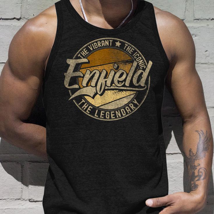 Enfield Ct Connecticutintage Distressed Tank Top Geschenke für Ihn