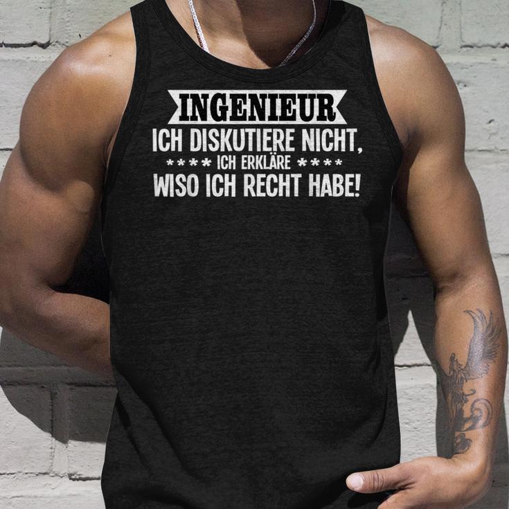 Engineer Saying Mechanical Engineer Engineer Tank Top Geschenke für Ihn