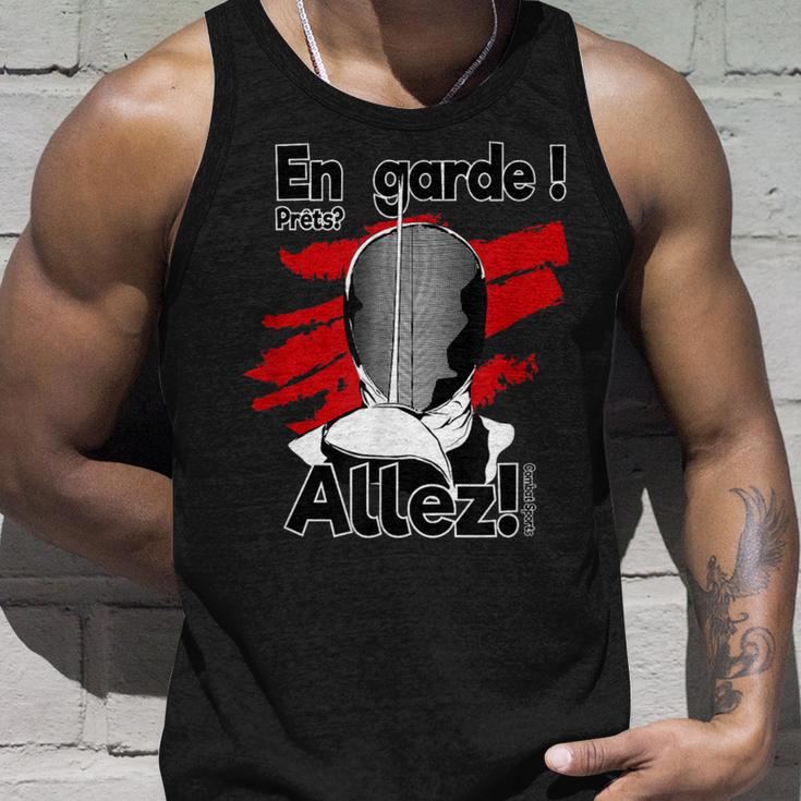 Fencing Fencing Sports Tank Top Geschenke für Ihn