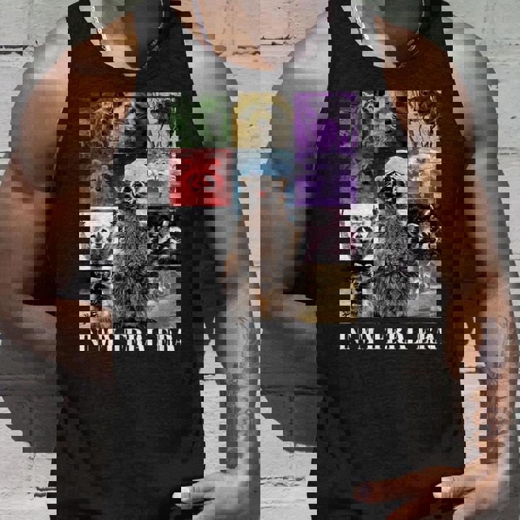 Feral Era Raccoon Meme Tank Top | Funny Graphic Apparel for All Gifts for Him