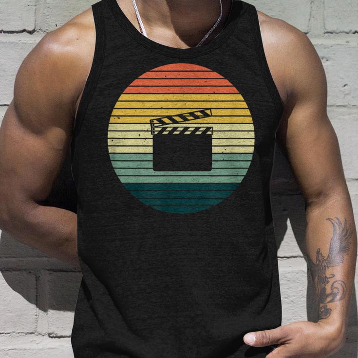 Film Flapintage I Filmmaker Motif For Cameraman Tank Top Geschenke für Ihn