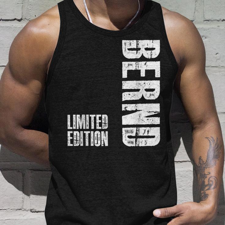 First Name Limited Edition Birthday For Bernd Tank Top Geschenke für Ihn