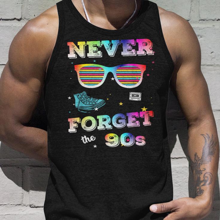 Never Forget 90S Retrointage Never Forget Tank Top Geschenke für Ihn