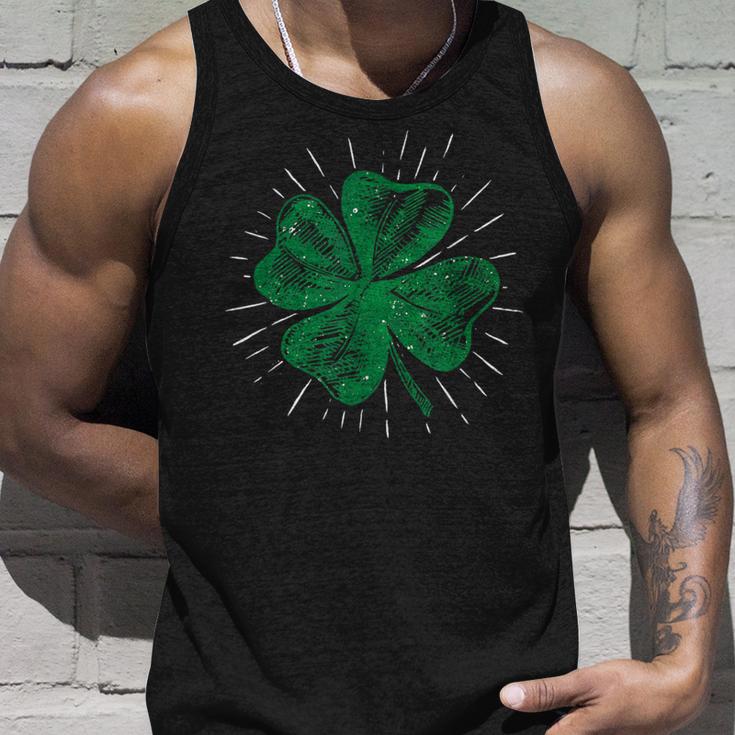 Four-Leaf Clover Ireland Lucky Charm Tank Top Geschenke für Ihn