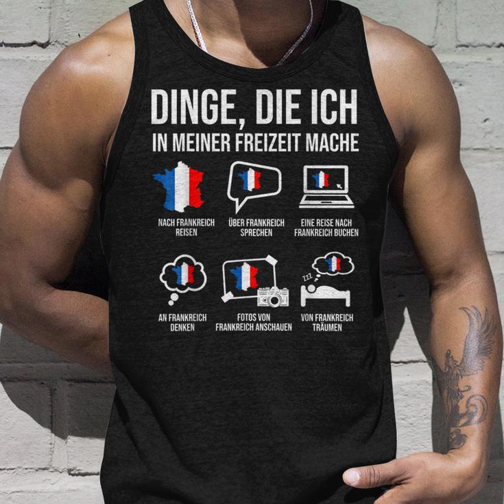 France Dinge In Meiner Freizeit Heimat Tank Top Geschenke für Ihn