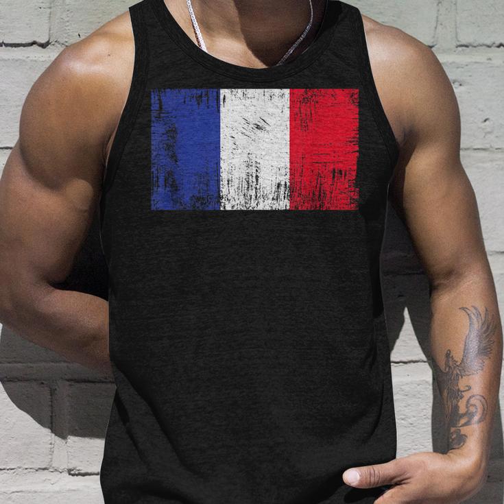 France Flag French Flag Football Fan Tank Top Geschenke für Ihn