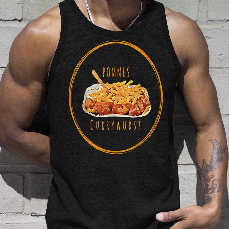 French Currywurst Barrier Mayo Ketchup Tank Top Geschenke für Ihn