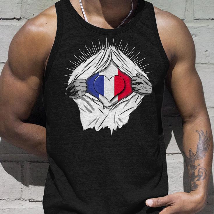 French Flag Home France Tank Top Geschenke für Ihn