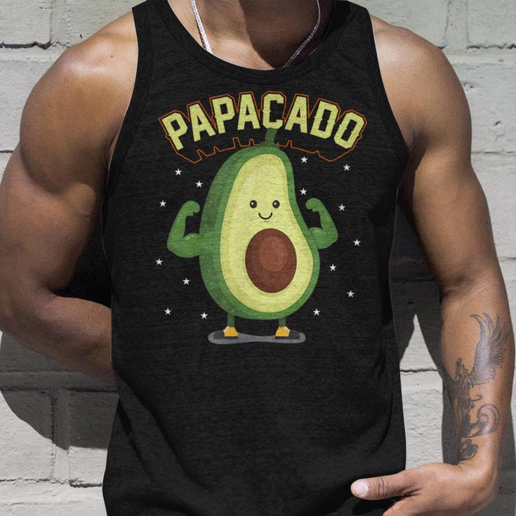 Avocado For Fathers Papacado Tank Top Geschenke für Ihn