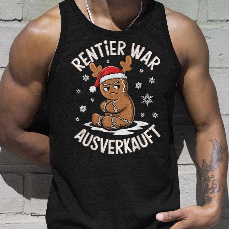 Christmas Gingerbread Reindeer Was Out Sold Out Tank Top Geschenke für Ihn