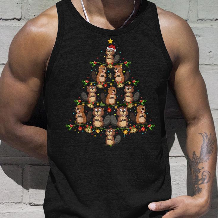 Flannelette Christmas Tree Christmas Flannelette Tank Top Geschenke für Ihn