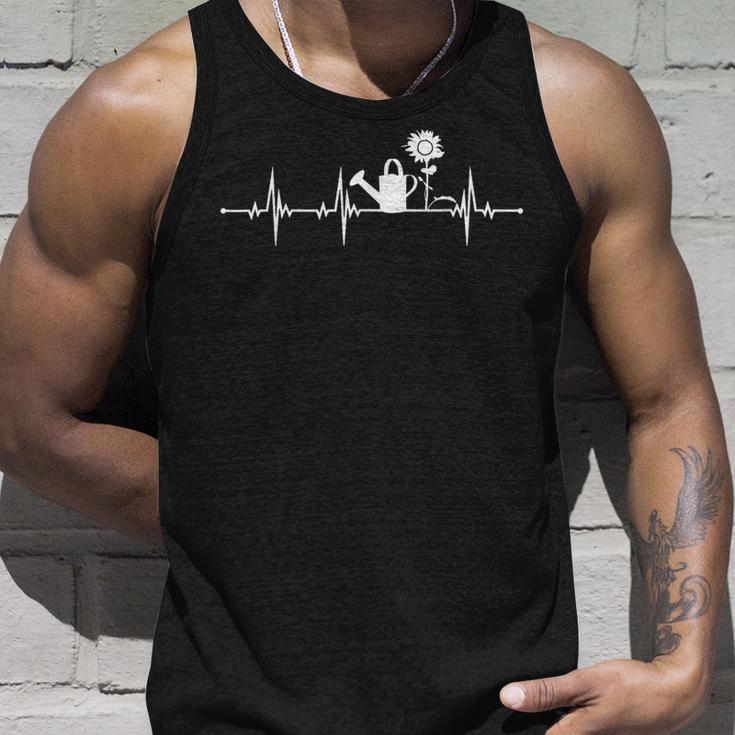 Heartbeat Gardening Garden Pulse Tank Top Geschenke für Ihn