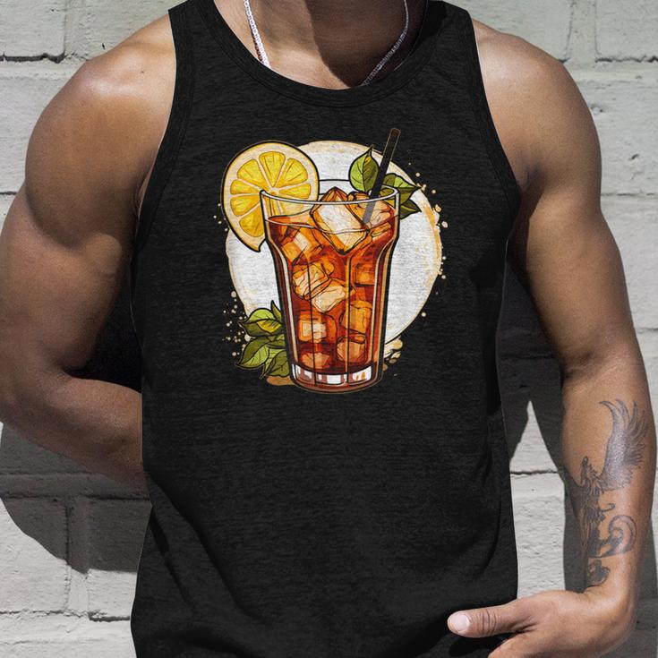 Long Island Iced Tea Cocktail Costume Tank Top Geschenke für Ihn