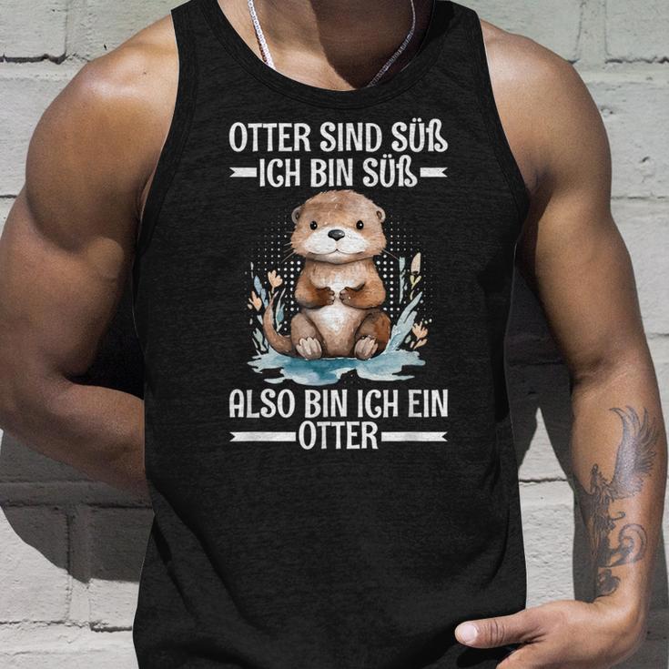 With Otter Sind Süß Ich Bin Süß Also Bin Ich Ein Otter Tank Top Geschenke für Ihn