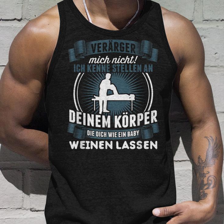 Physiotherapist Physio Physiotherapy Tank Top Geschenke für Ihn