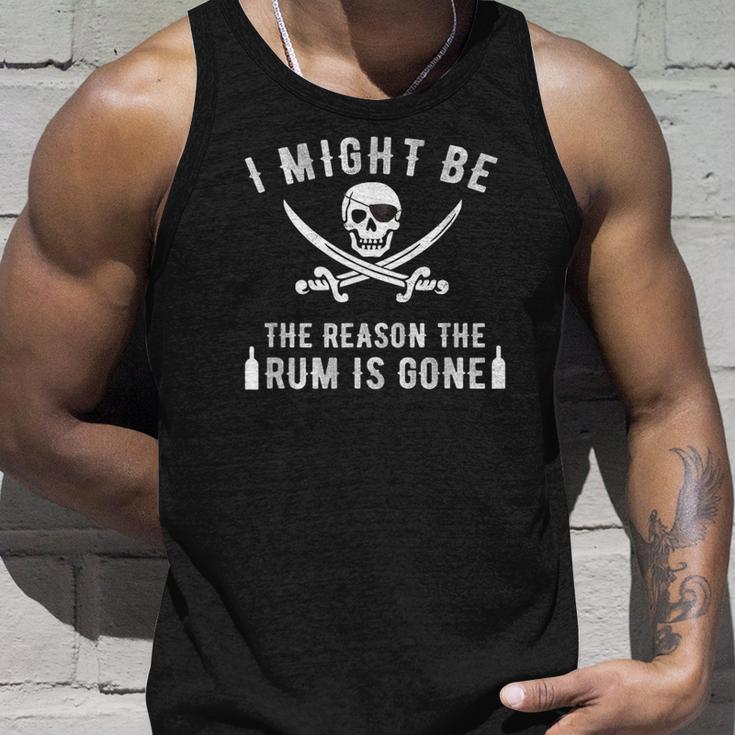 Pirate Pirate Drinking Rum Cruise Tank Top Geschenke für Ihn