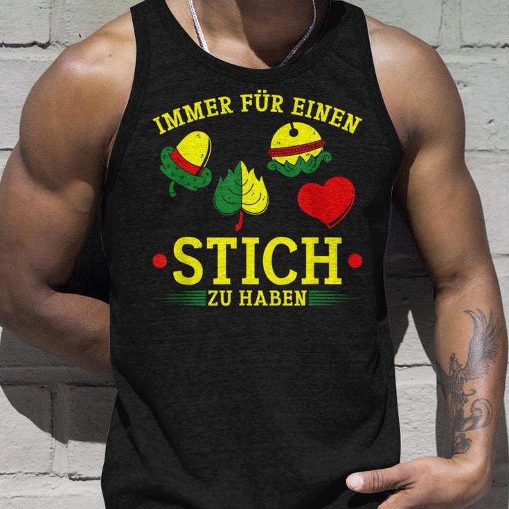 Sheep Head Slogan Card Game Shot Cotton Tank Top Geschenke für Ihn