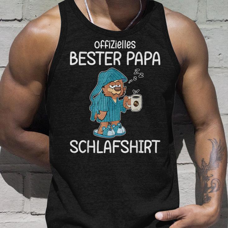 Sleep Papa Official Best Dad Sleep Tank Top Geschenke für Ihn