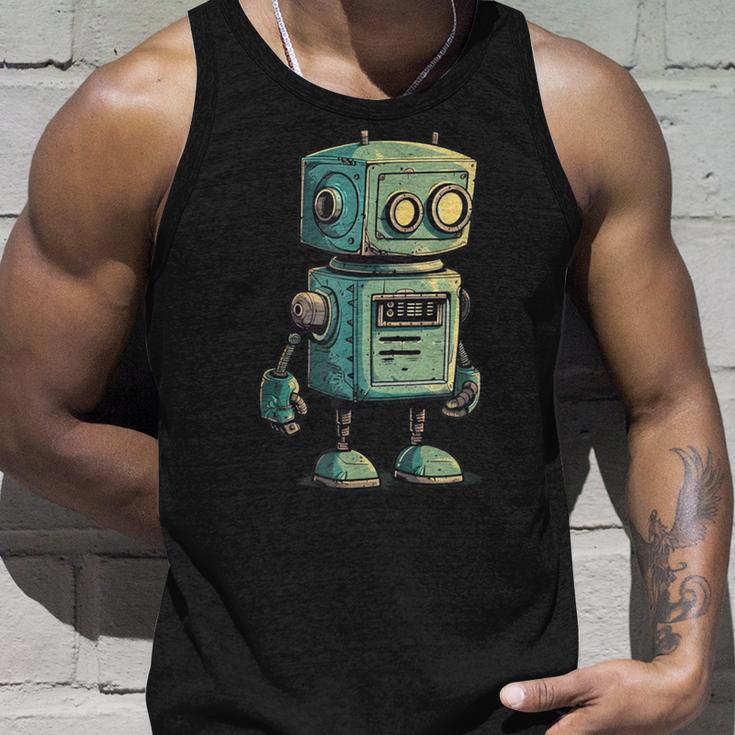 Technical Robot Costume Tank Top Geschenke für Ihn