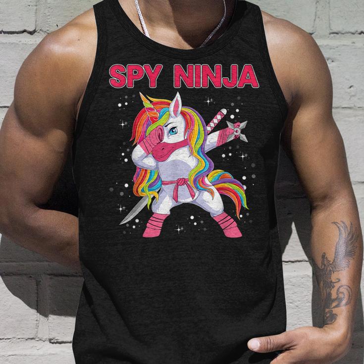 Gaming Spy Unicorn Ninja Gamer Gaming Enthusiast Tank Top Geschenke für Ihn