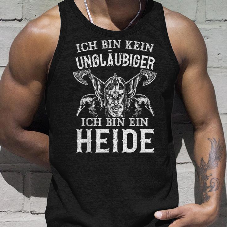 Germaniking Ich Bin Kein Unbelubiger Ich Bin Ein Heide Tank Top Geschenke für Ihn