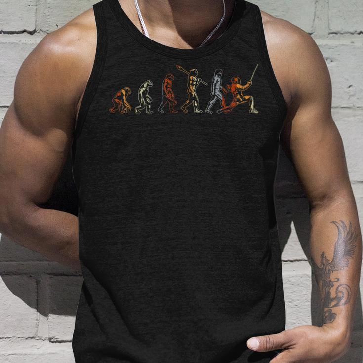 Geschenk Für Fechter Evolution Fechten Tank Top Geschenke für Ihn