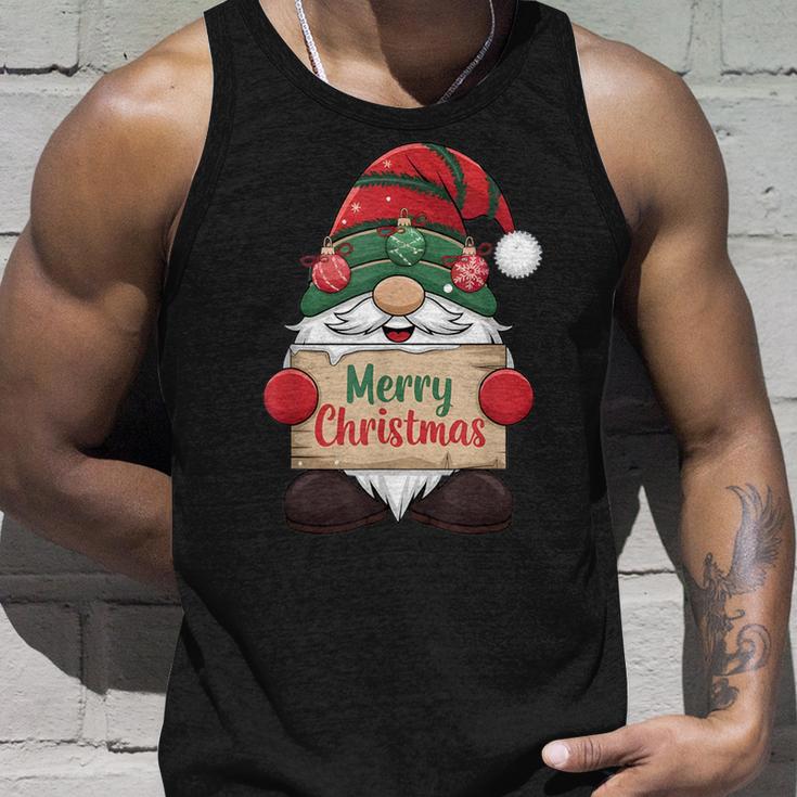 Gnome Christmas Santa Claus Costume Merry Christmas Gnome Tank Top Geschenke für Ihn