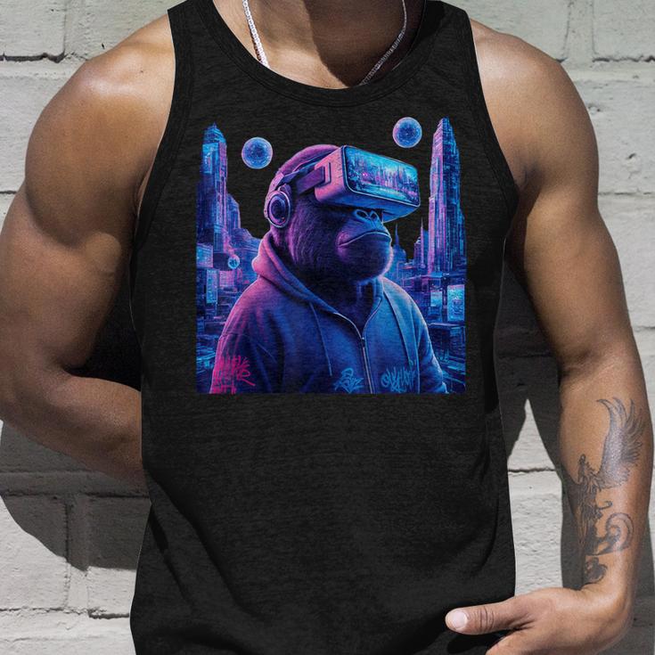 Gorillar Gamer Tag Gorilla Monkeyr Gamer Tank Top Geschenke für Ihn