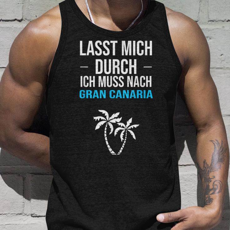 Gran Canaria Canary And Sayings Tank Top Geschenke für Ihn